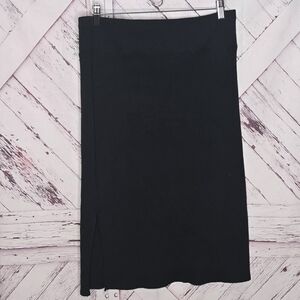 Aerie Ribbed Black Skirt